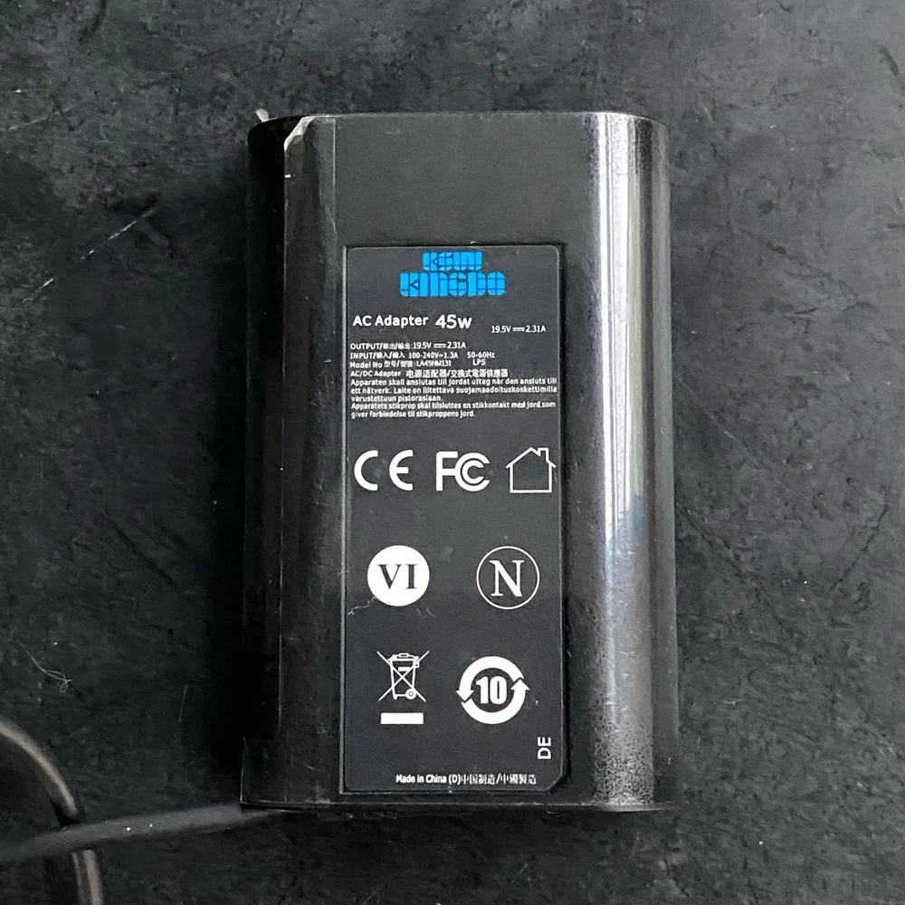 Dell LA45NM131 AC/DC Power Adapter Black